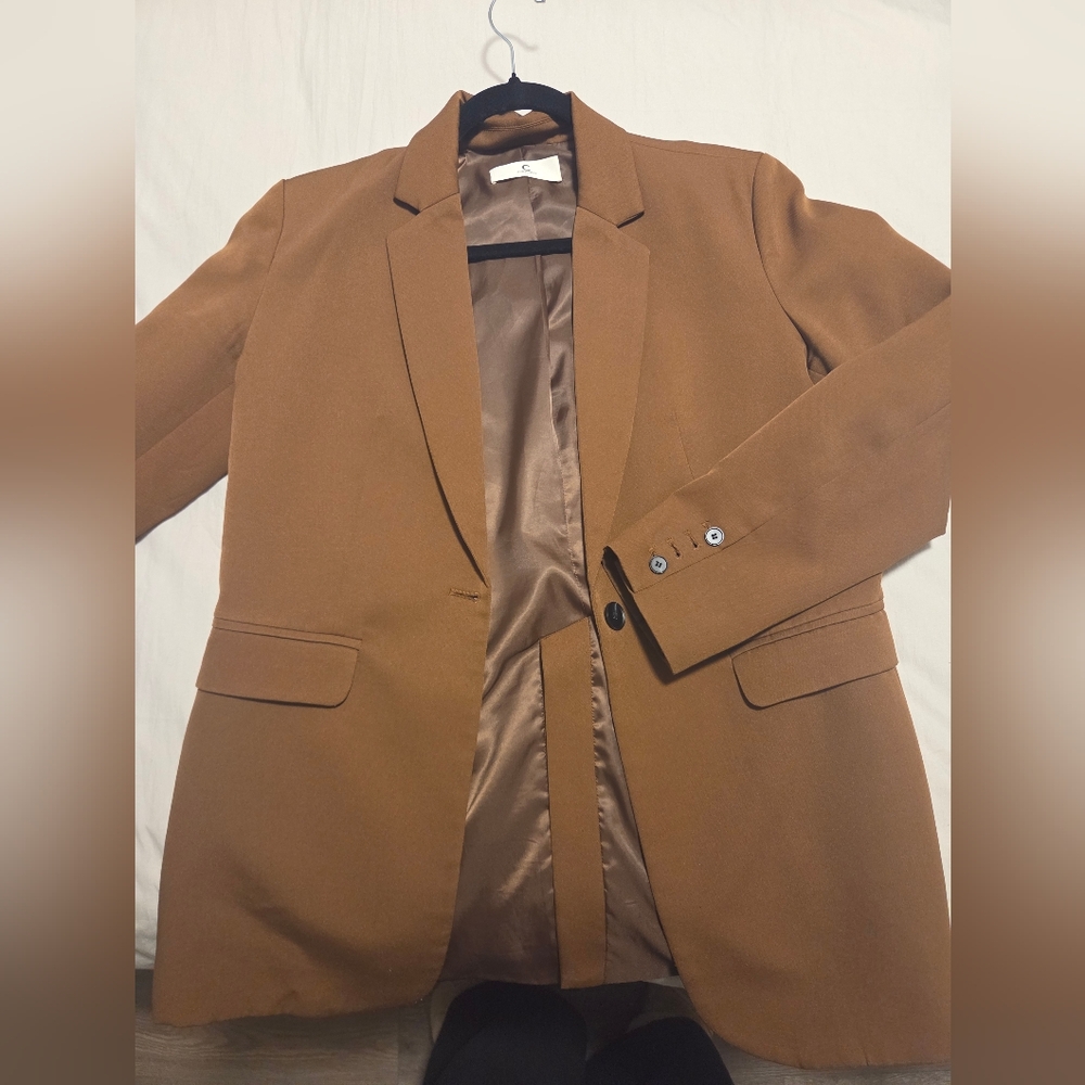 Commense Tan Blazer